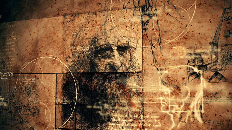 Da Vinci illustration for history of contact lenses