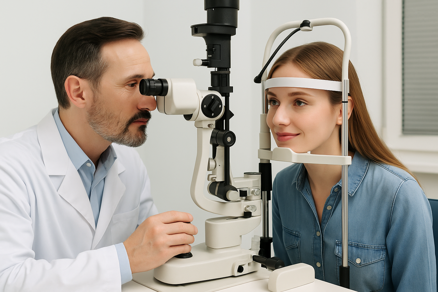 eye exam for toric lenses
