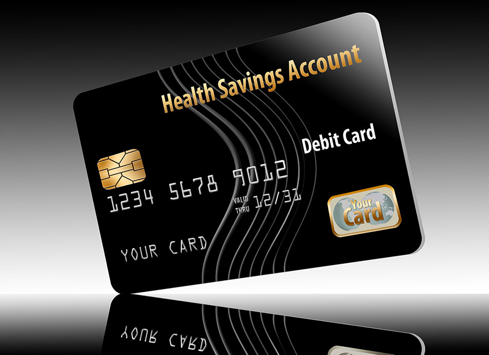 Spending card for HSA contact lenses