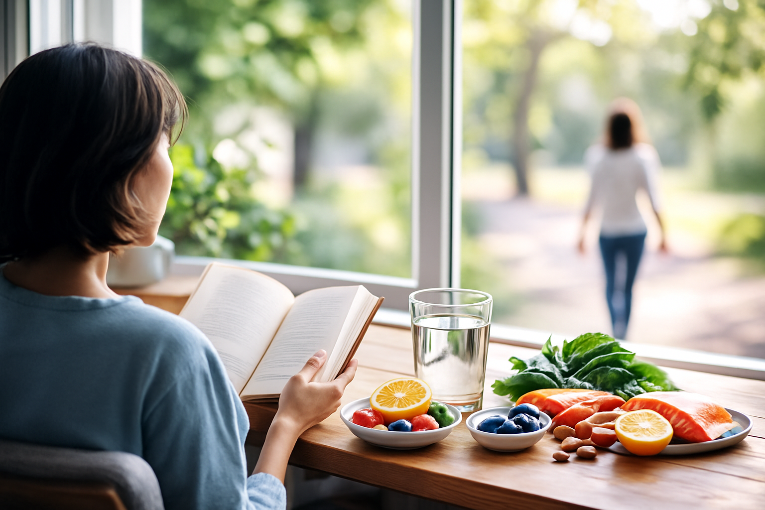 woman having good life style