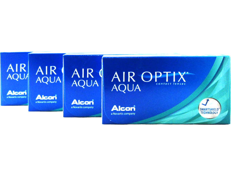 Air Optix Aqua 4-Box Pack (12 Pairs)