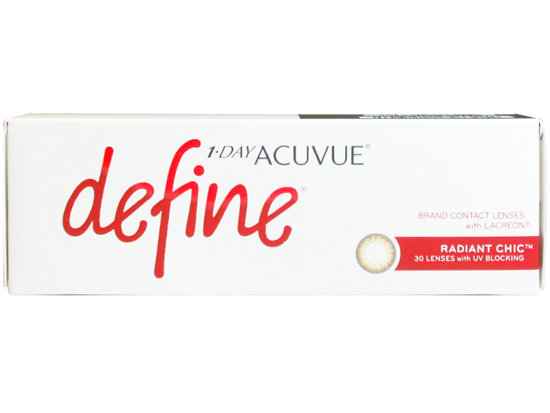 1day Acuvue Define Moist Radiant Chic with LACREON 