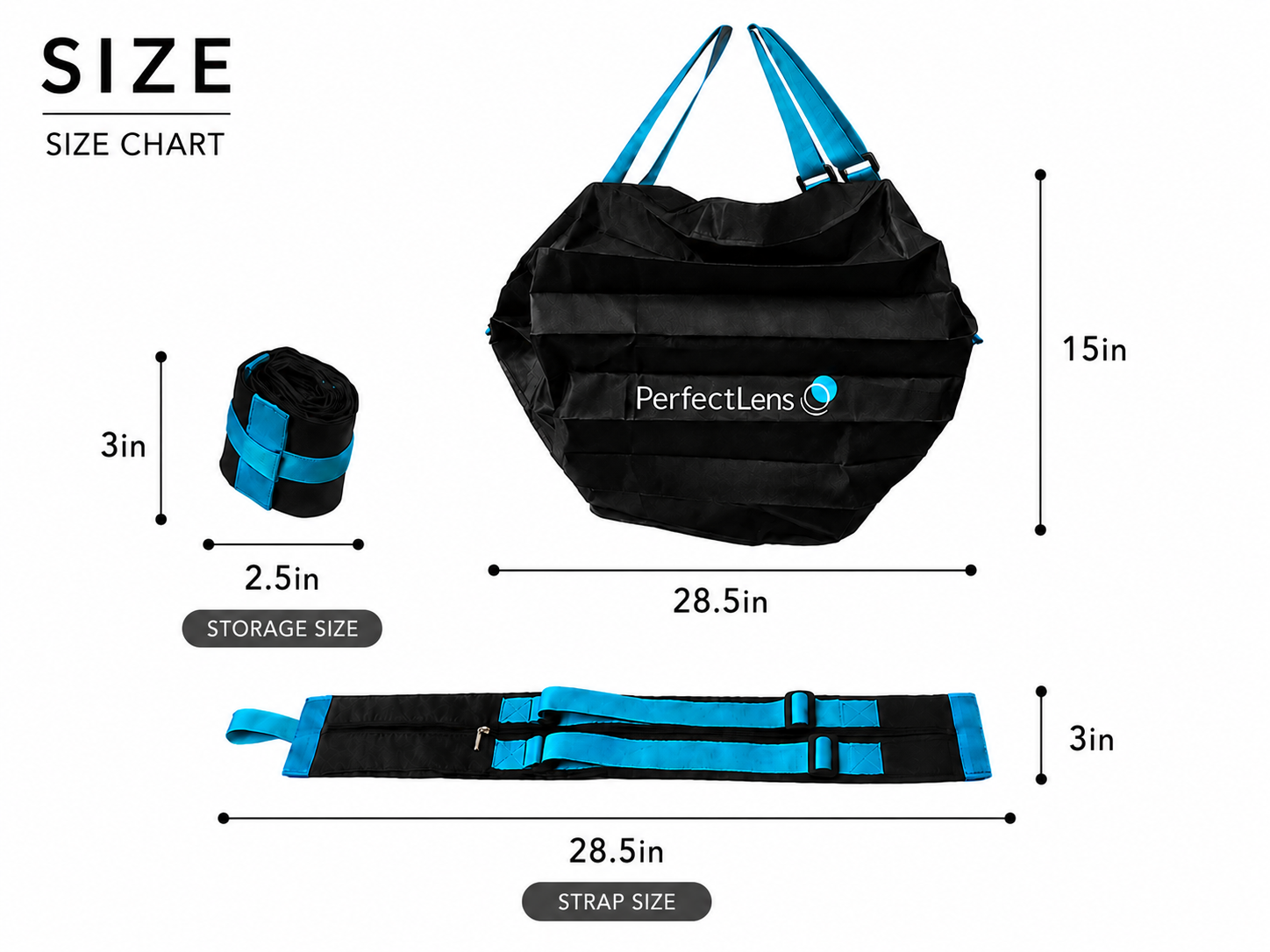 PerfectLens Foldable Shopping Bag