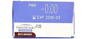 FreshLook Illuminate (Rich Brown) 30lens