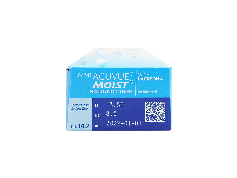 1 Day Acuvue Moist 4-Box Pack (60 Pairs)