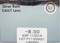 Maxi Eyes Colors Silver Rain Daily